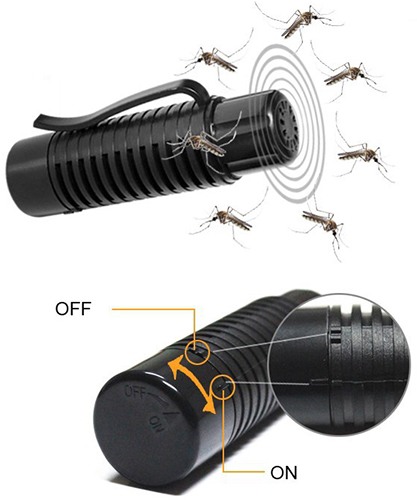 Устройство включается и выключается при помощи поворотного переключателя в нижней части корпуса