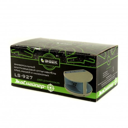 Ультразвуковой отпугиватель грызунов "Экоснайпер LS-927" Ультразвуковой отпугиватель грызунов "Экоснайпер LS-927"