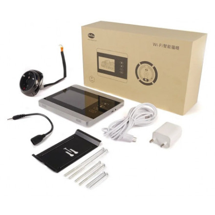 Дверной GSM/Wi-Fi видеоглазок «iHome-5» Дверной GSM/Wi-Fi видеоглазок «iHome-5»