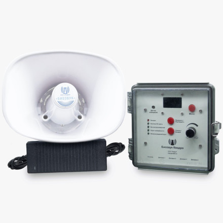 Биоакустический отпугиватель "Биозвук Квадро" Биоакустический отпугиватель "Биозвук Квадро"