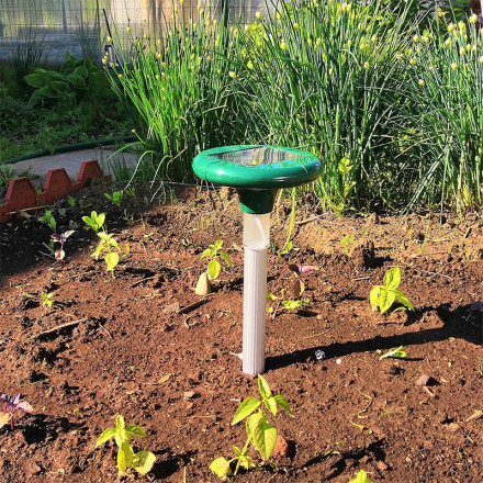 Ультразвуковой отпугиватель кротов "SITITEK Гром-Профи LED+"