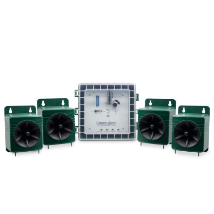 Биоакустический отпугиватель "Смарт Дуэт-4" Биоакустический отпугиватель "Смарт Дуэт-4"