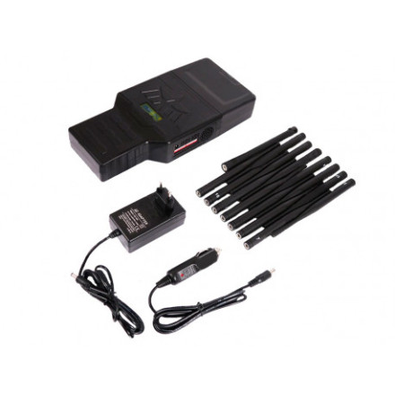 Мультичастотный мобильный подавитель «Терминатор 35-5G (16х12)» Мультичастотный мобильный подавитель «Терминатор 35-5G (16х12)»